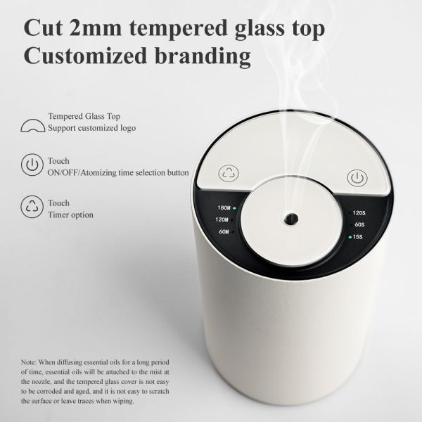 Intelligent Car Aroma Diffuser 100cbm Coverage 15ml Automotive Essential Oil Diffuser