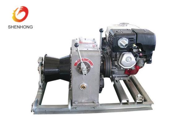 Engine Gasoline Powered Winch , Small Winch 3T 5T With 1 Year Warranty