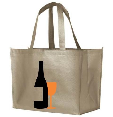 Foldable Packing PP Bags Biodegradable Laminated Non Woven Polypropylene Shopping Bags