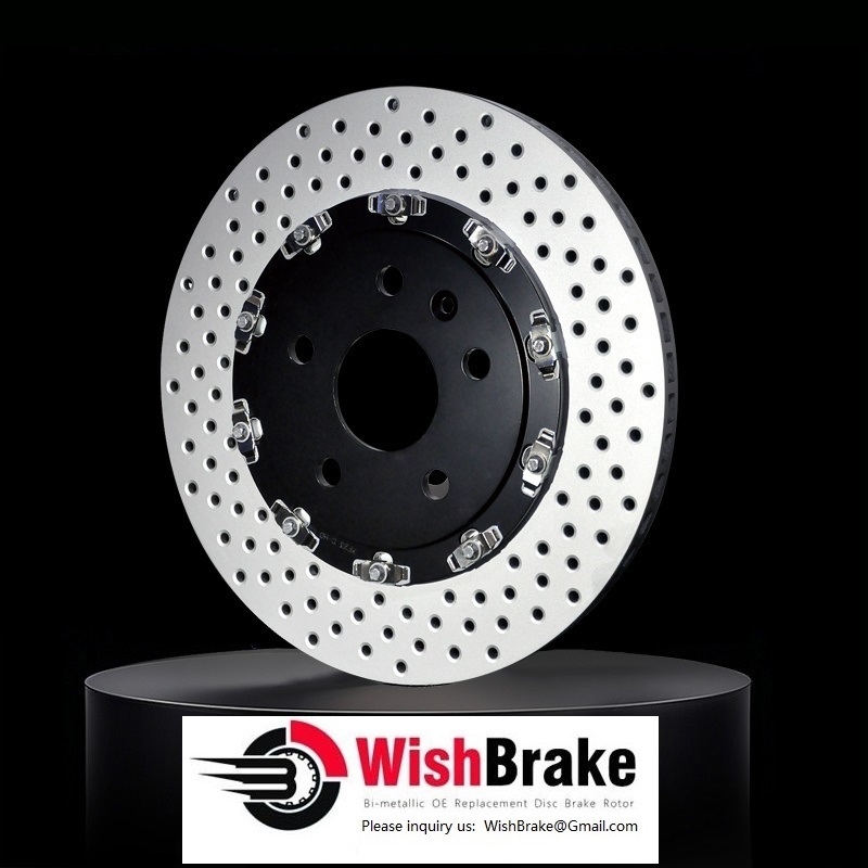 High Performance Aftermarket Car Automotive Parts Disc Brake Rotor Drilled And