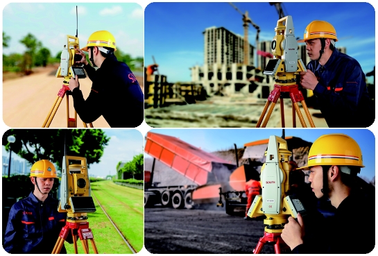 South Survey Total Station Navi Station with Integrated GNSS 2000m Reflectorless EDM Accuracy 2’’ 5.0 inch touch screen