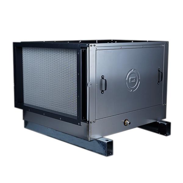 Powerful Smoke Exhaust With Centrifugal Water Curtain Cooling Wind Cabinet Advanced Commercial Ventilation System