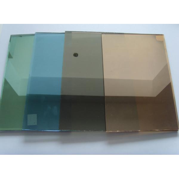 4 мм 5 мм 6 мм отражающее закаленное стекло изоляция безопасность строительного стекла