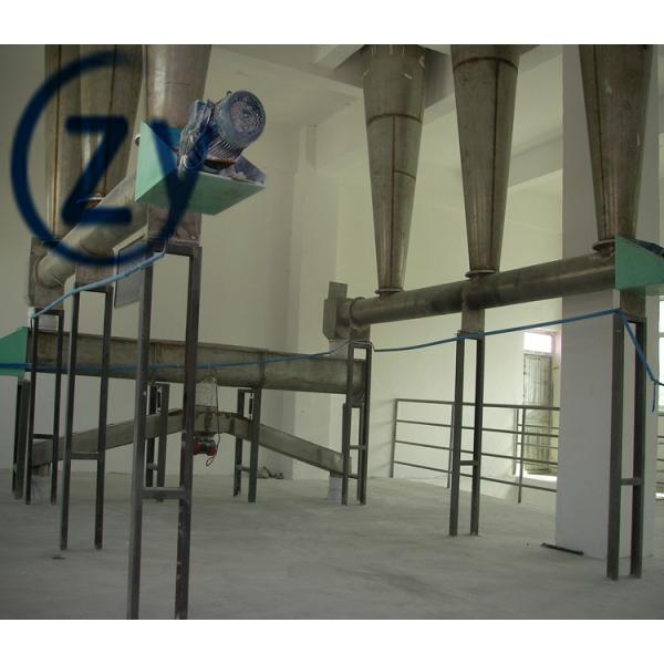 Máquina industrial del almidón de maíz/secador de destello para la tonelada/H de la harina 6 de la mandioca