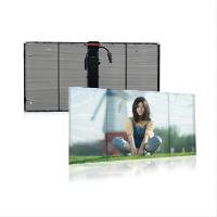 Pantalla de pantalla LED exterior transparente de alto brillo 500X1000mm