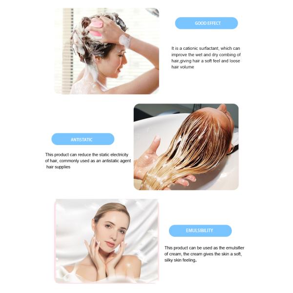 Stearamidopropyl Dimethylamine S18 Cationic Surfactant fluffy hair