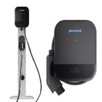 Type fixé au mur de la station 7kw 11Kw 32a Wifi de chargeur d'Ev de voiture électrique d'EVCOME - chargeur de 2 Wallbox