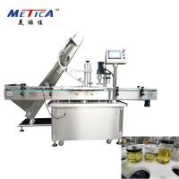 Type rotatoire cachetage automatique de bouteille en verre et machine de capsulage 2000bph
