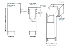 UL910 Steiner Tunnel Furnace chamber