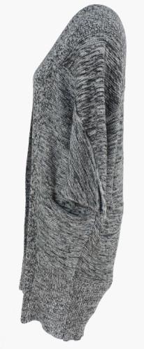 Bat Wing Sleeve Women'S Plus Size Cardigans , Long Woolen Cardigans For Ladies
