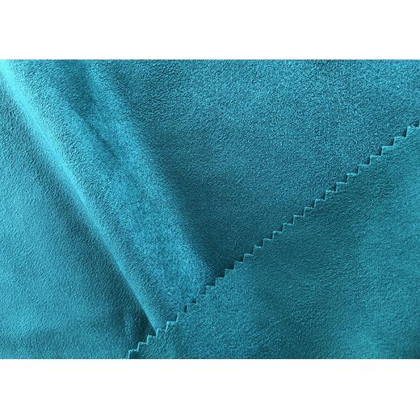 275GSM 60はブラシをかけられてマイクロ スエード ポリエステル生地を伸ばす