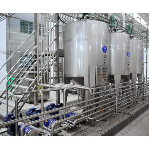 Танк заквашивания йогурта изоляции 3000L SS 50mm для молочных продучтов и сока