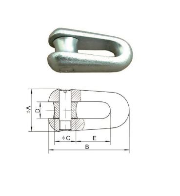 Linha aérea do conector rígido comum fixo que amarra ferramentas