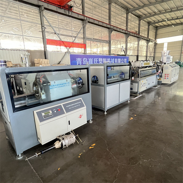 Спиральная труба для защиты кабелей, линия производства HDPE