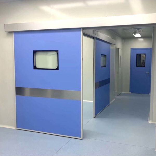Airtight Automatic Hygienic Radiation Shielded Doors For Hospital Wards