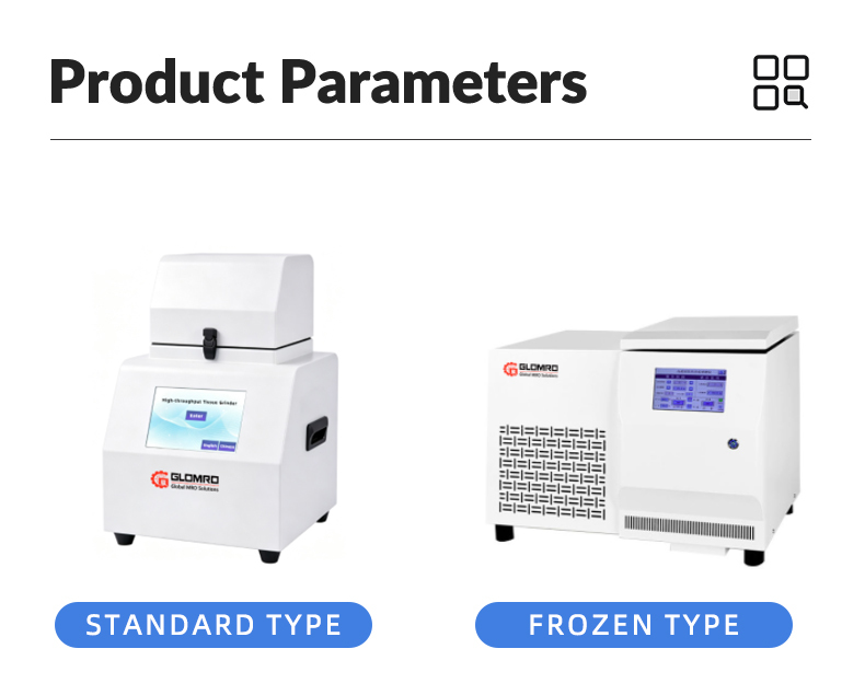 High Throughput Tissue Grinder Lab Sample Homogenizer for DNA RNA Extraction Animal Plant Soil Sample Preparation