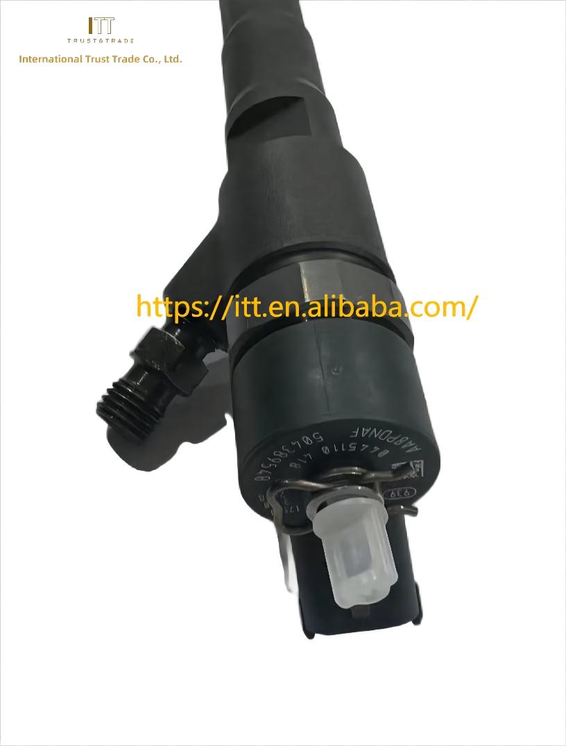 0445110418 Common Rail Fuel Injector Compatible with  Diesel Engine High Performance Replacement