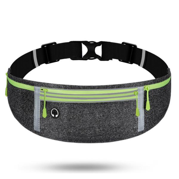 SPORTS FANNY PACK RUNNING MOBILE PHONE BAG MEN'S AND WOMEN'S MULTI-FUNCTIONAL OUTDOOR EQUIPMENT WATERPROOF INVISIBLE ULT