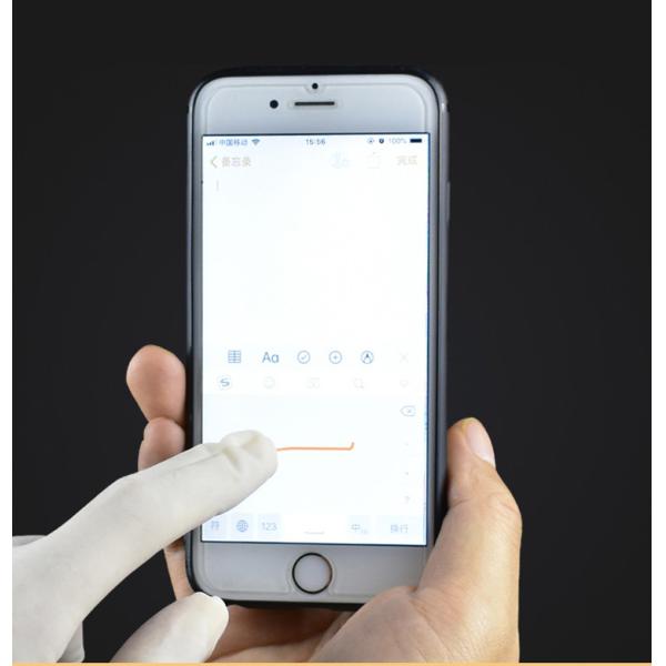 Никакие перчатки химического латекса выпарки стерильного хирургические не напудр