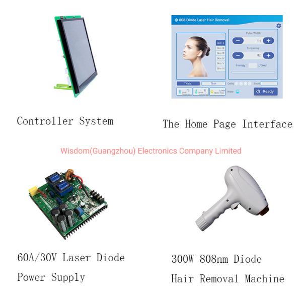 300W Diode IPL Spare Parts , Hair Removal Laser Machine Parts