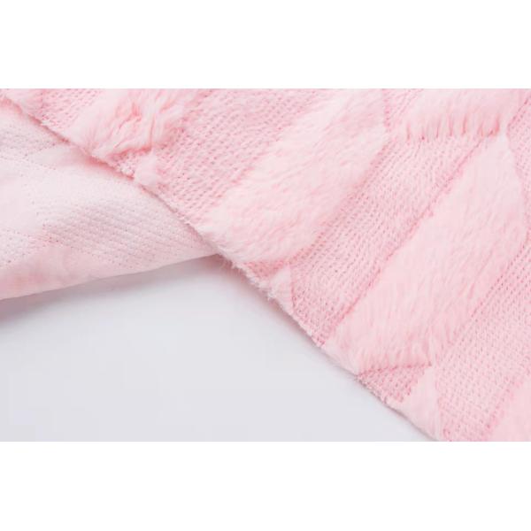 Recycled 100 Polyester Fashion 3d Printed Velvet Fabric Wholesale Korean Velvet Fabric for Doll Making