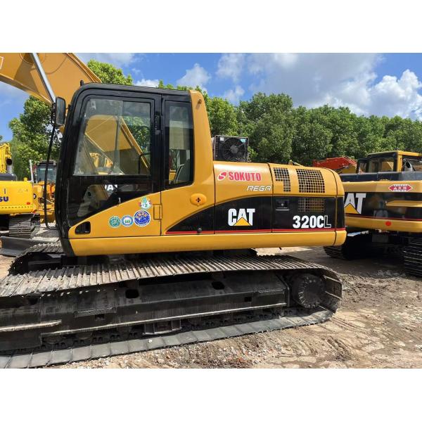 Used Caterpillar Hydraulic 320CL Original Paint Secondhand Cat Excavator 20 Ton