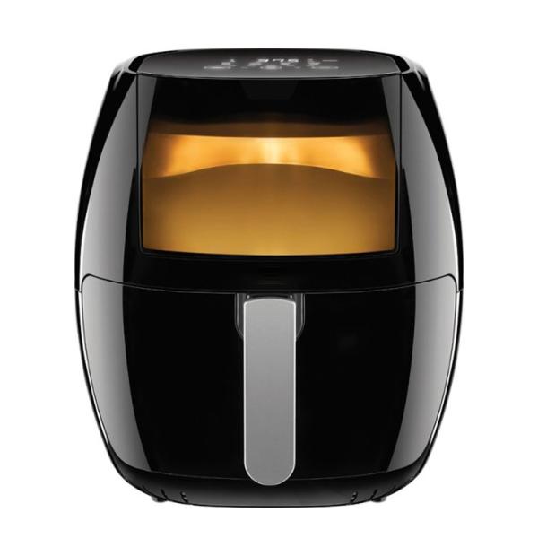 Petite cuisine électrique maison 8L friteuse à air numérique 1700W cuisinière en acier inoxydable zone double panier