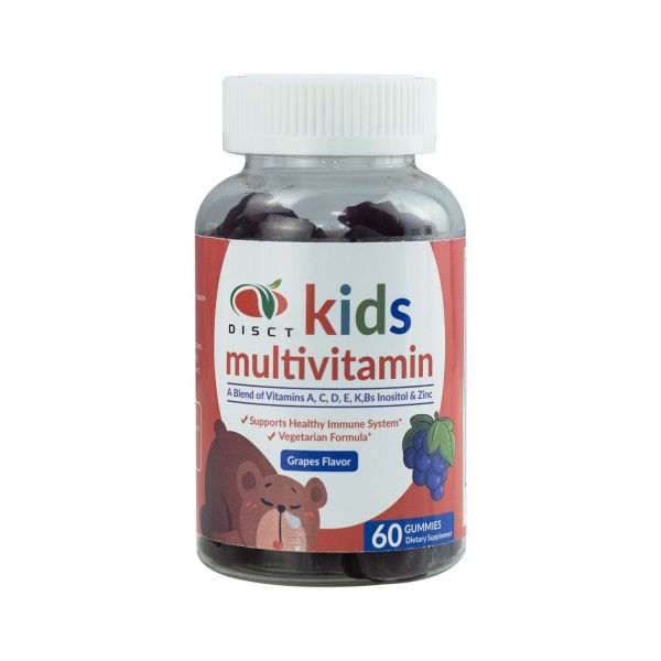 Kids Multivitamin Gummies with Brain Development Support Immune System Boost and 10 Essential Nutrients