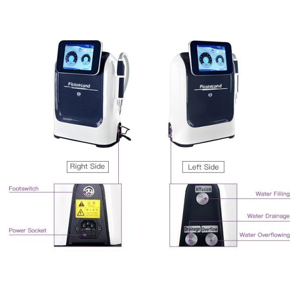 Best Portable  Laser Q Switch ND YAG Laser Tattoo Removal karbon peeling Machine for sale