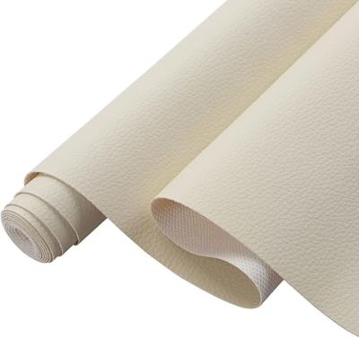 White Furniture Leatherette PVC Leather Seat Fabric Durability