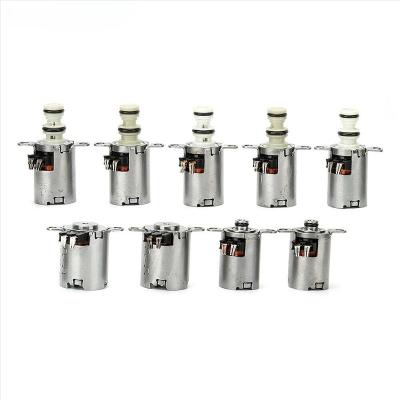6DCT450 Transmissão Solenoide Kit 9PCS/1Set 6 Speed Suit For Ford Galaxy Focus Mondeo