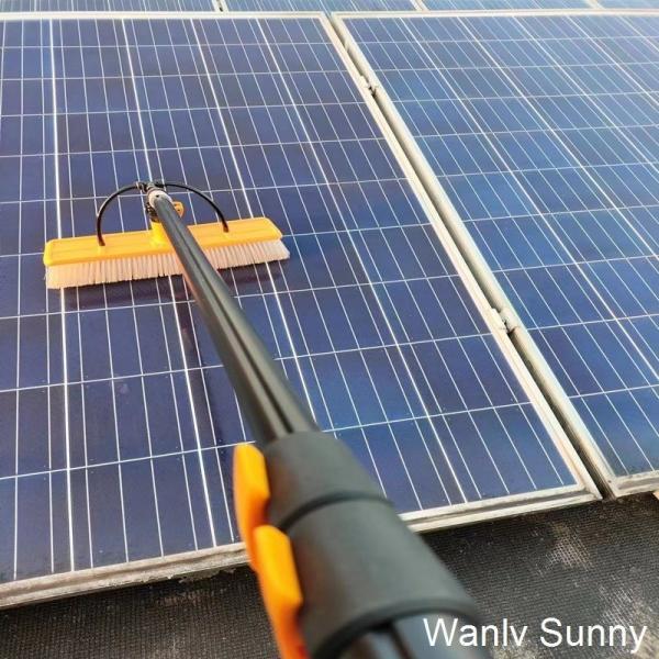 Full Payment Carbon Fiber PV Panel Cleaning Tools for Photovoltaic and Solar PV Models