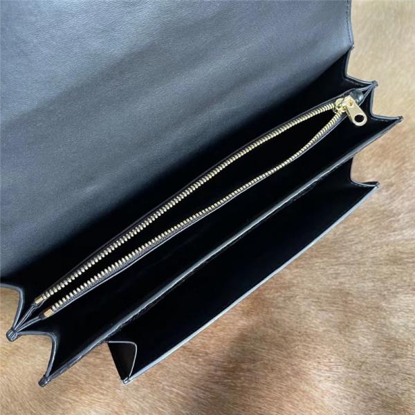 Authentic Crocodile Belly Skin Women Flap Purse Genuine Alligator Leather Lady Messenger Bag Female Single Shoulder Bag