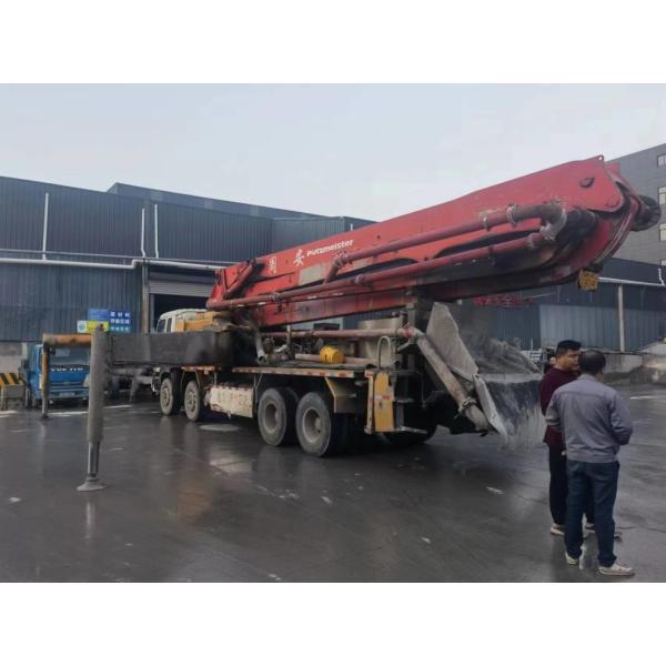 Полусухой шотбетонный тип 2007 Putzmeister 42m на Isuzu запасные части для производительности