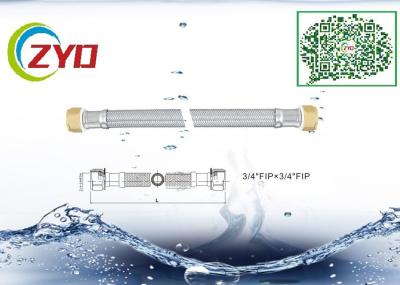 High Durable Braided Plumbing Lines , Good Connection Flexible Toilet Supply Line