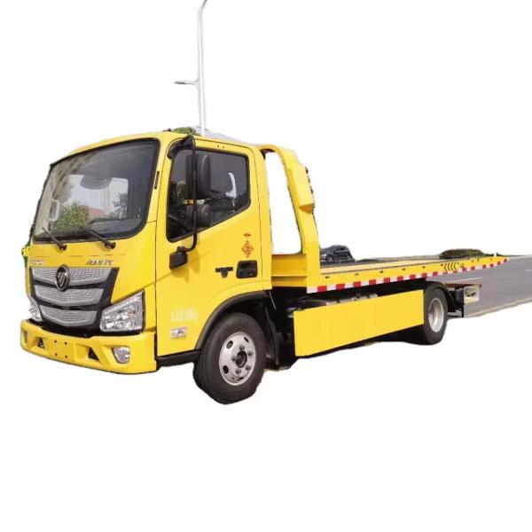 Heavy Duty Truck Haowo Light 4X2 3-5 Ton Equipment Used Flat Trailer Trailer for Sale