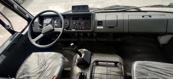 Dimensão opcional 6X6 Dongfeng Cabina dupla linha Chassi Camião 190HP Camião de carga Diesel Chassis