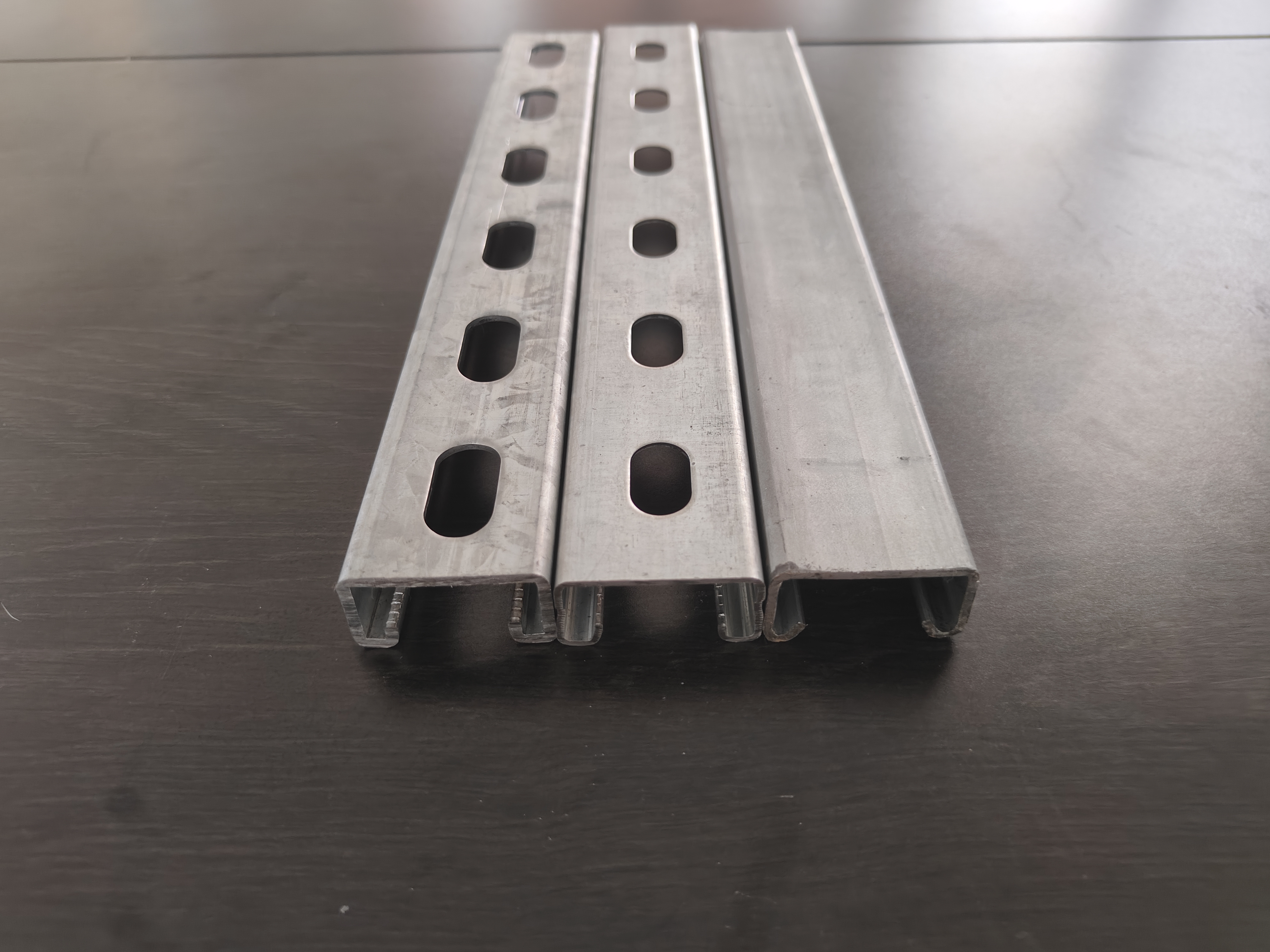 41x21 Hot Dipped Galvanized C Strut Channel Designed for Fast On Site Assembly with Compatible Fixing Bases Spring Nuts and Connecting Fittings