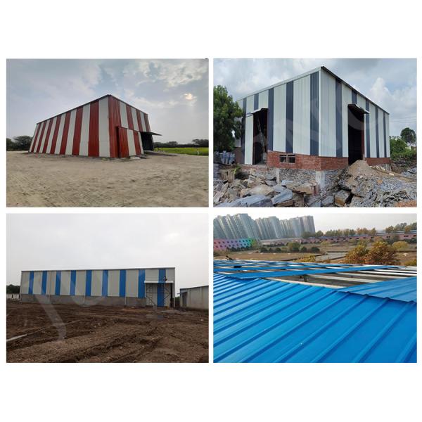 Los paneles de techo de metal corrugado de 1400 mm - 1799 mm con revestimiento de color PPGI