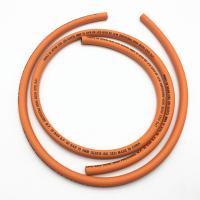 Tuyau de gaz de Lpg de résistance d'huile de 1/4 pouce/tuyau orange de gaz d'argon de couleur