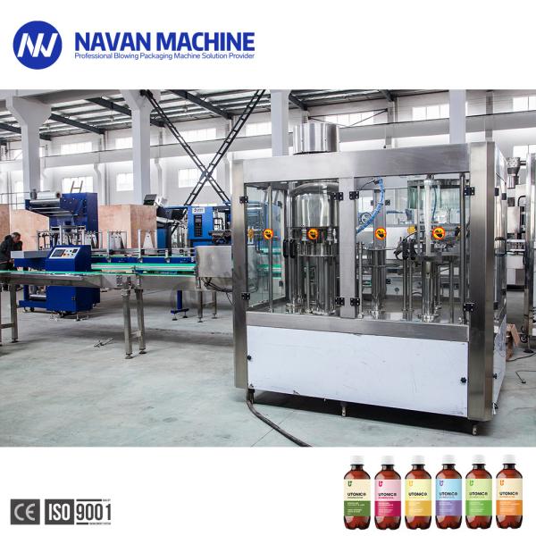 Non Gas Automatic 3000BPH PET Bottled Water Kombucha Filling Machine
