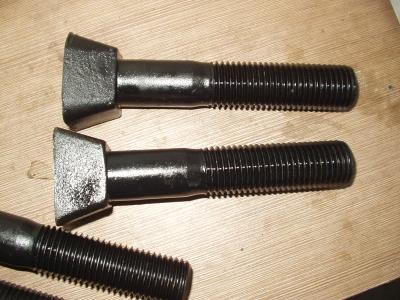 Heat Treated Process Chrome Nuts And Bolts High Strength M27 X 3.5 X 160 Bolts