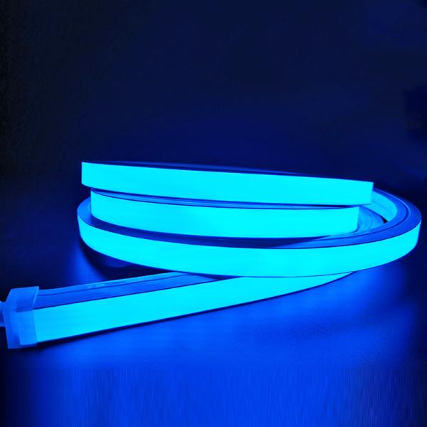 Ice Blue Led Strip Lights 12v Neon Led Neon Tube Lights 16x16mm 10W Flex
