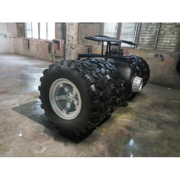 Outdoor garden sculpture movie props batman's vehicles  as decoration statue in shop/ mall /event celebrity activity