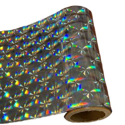 Gift Craft Industrial 3D Lens Holographic Laminating Film BOPP Thermal Lamination Film Roll