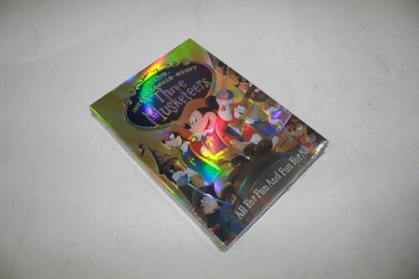 New Mickey, Donald, Goofy: The Three Musketeers dvd movie children carton dvd movies