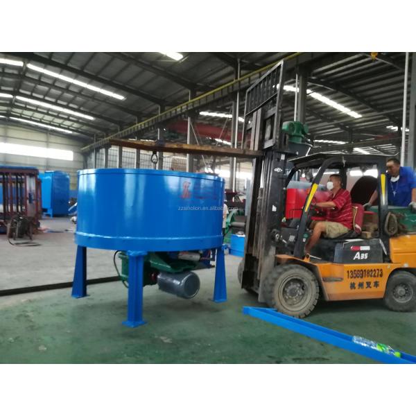 Professional wheel grinding mixer for precise mixing of raw material and binder