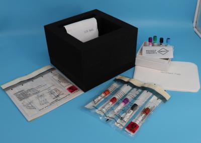7 bolsos absorventes da amostra especial do entalhe para o transporte seguro dos tubos do espécime