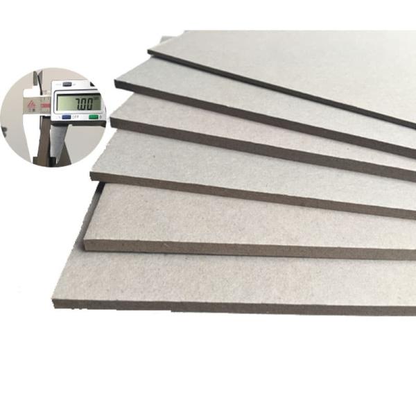 Notebook Cover thick grey recycle paper roll/sheet grey cardboard/grey chip board