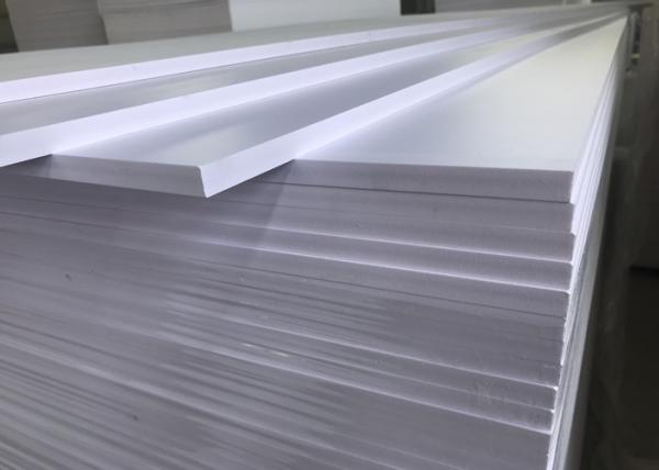 Thinckness 5mm PVC Free Foam Board White Color For Outdoor Furniture Cabinet
